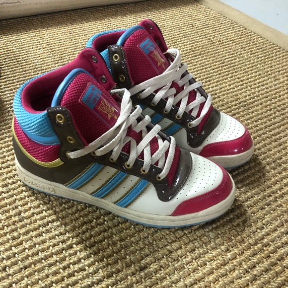 adidas gazelle silver green womens Adidas Originals Nizza Hi Multicolor